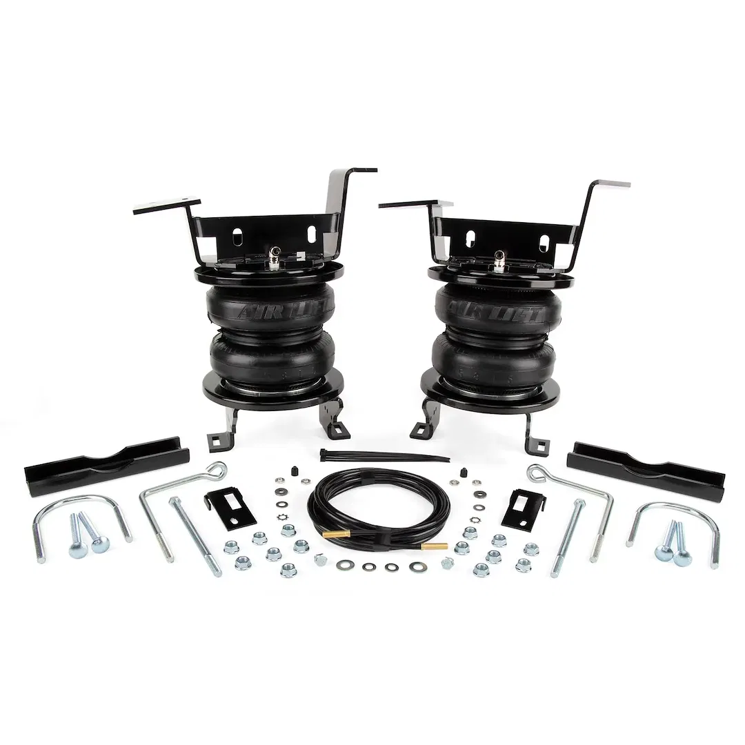99541 – AIR LIFT Helper Spring Kit, Air Spring Frame Mount Up To 7,500 Pounds Of Leveling Capacity Air Adjustable Fro...